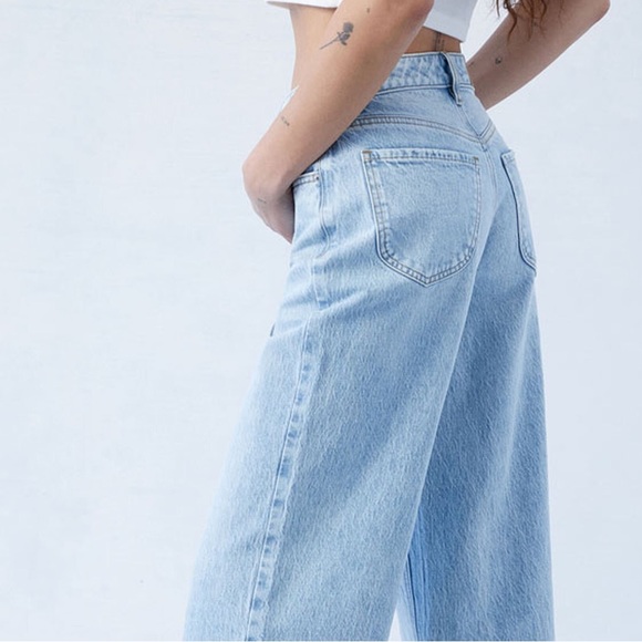 PacSun Cropped Wide Leg Jeans - Picture 3 of 6